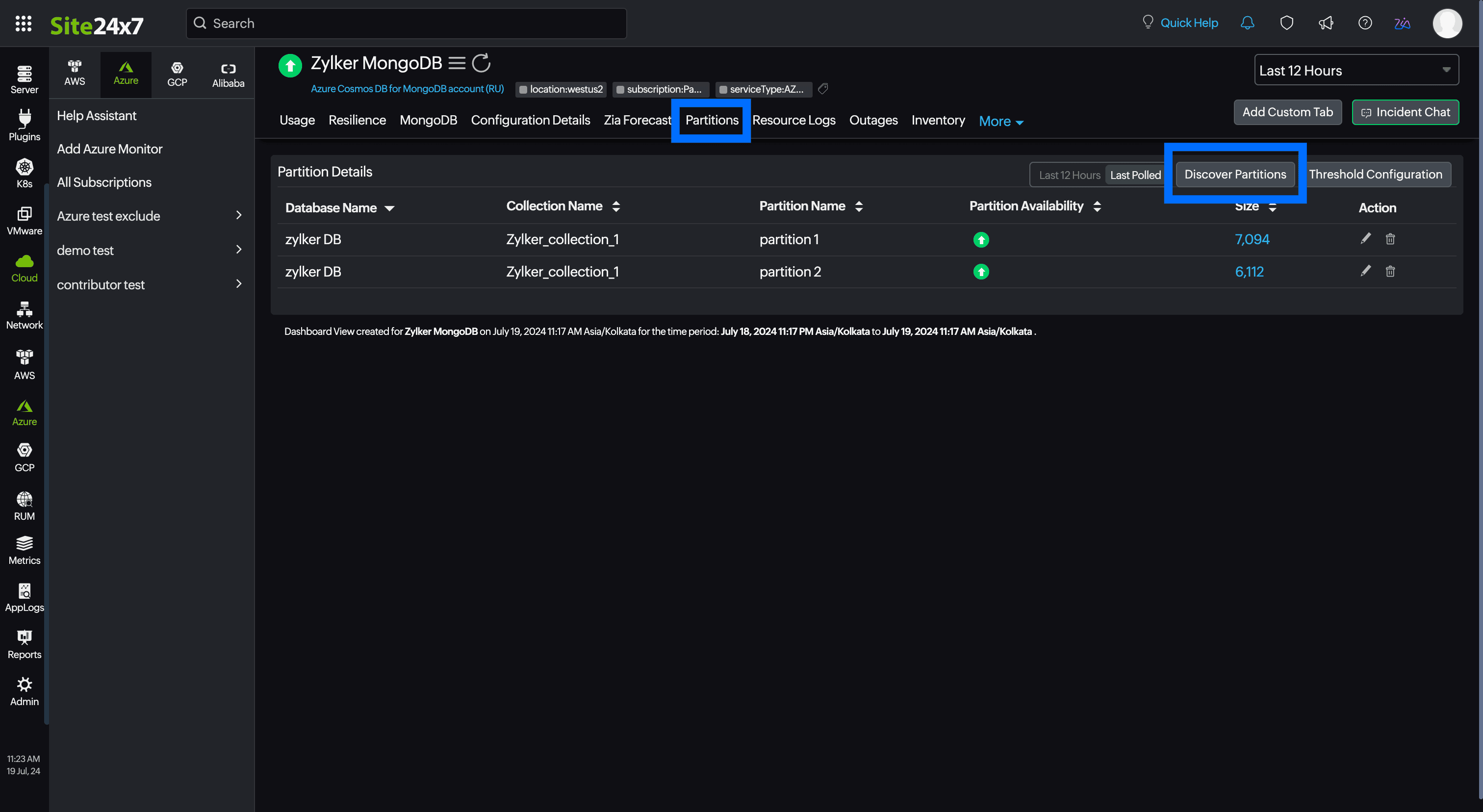 Discover Partitions Discover Partitions
