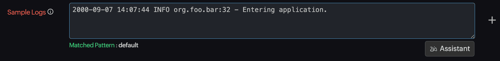 Sample Logs