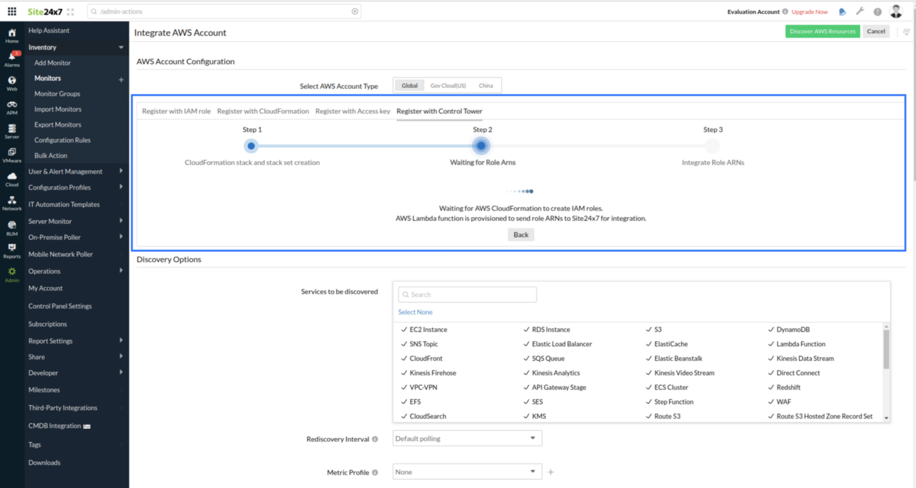 Cloudformation stack